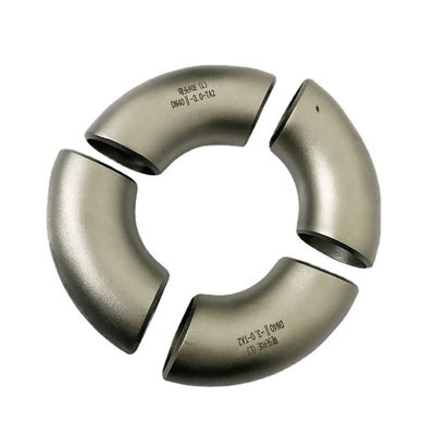 45° 60° Titanium Tube Fittings Titanium Pipe Fitting Titanium Alloy Elbow In Petrochemical