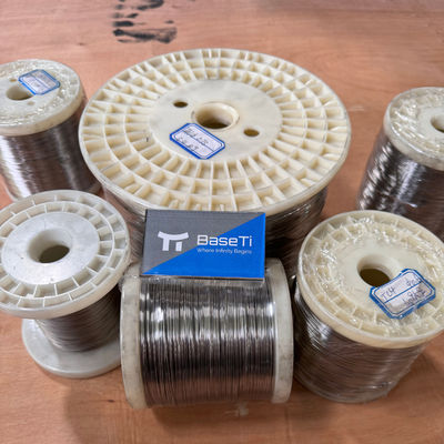Grade 1 2 5 23 Ti-6Al-4V ELI Aerospace Medical Chemical Titanium Wire In Undersea Tunnel Construction