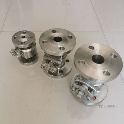 Titanium Gate Valve Flange Ti Gr2 Gr5 Gr9 ASTM B381 ASTM B348 For Petrochemical