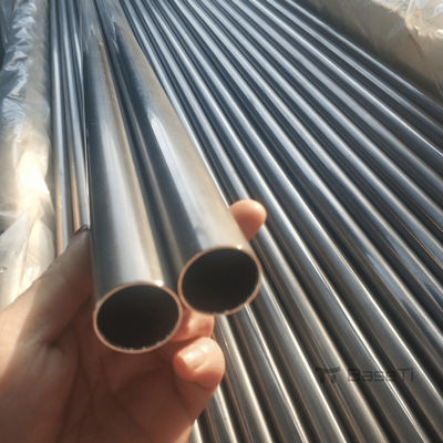 ASTM B862 Seamless Welded Titanium Tube For Chemical Transport GR5 GR7 GR12