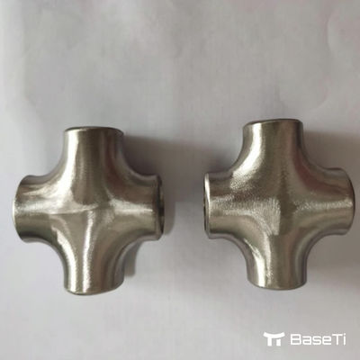 65000psi Titanium Pipe Fittings Titanium Tube Fitting Adapters ASME B16.9 For Petrochemical