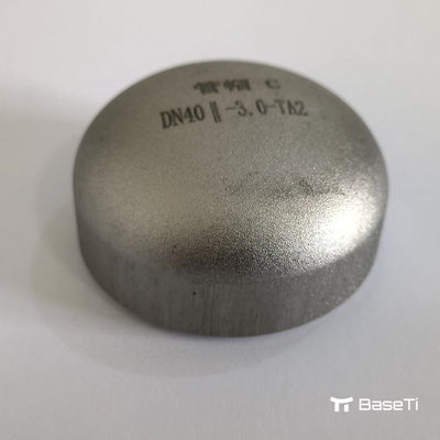 Industrial Titanium Pipe Fitting Pipe Tubing End Caps Titanium Piping Accessories