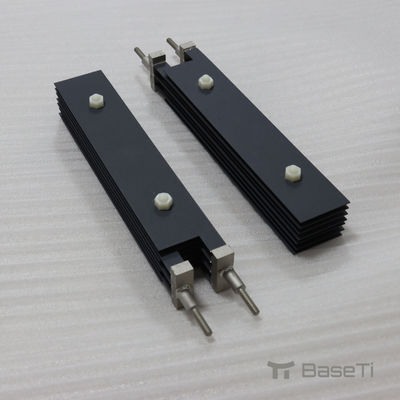 Leakage Detection Titanium Anode Metal Oxide Coatings for Water Disinfection