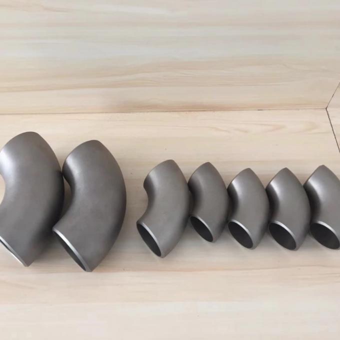 Sch 40 80 Titanium Elbow Titanium Tube Fittings For Heat Exchangers Pressure Vessels 0