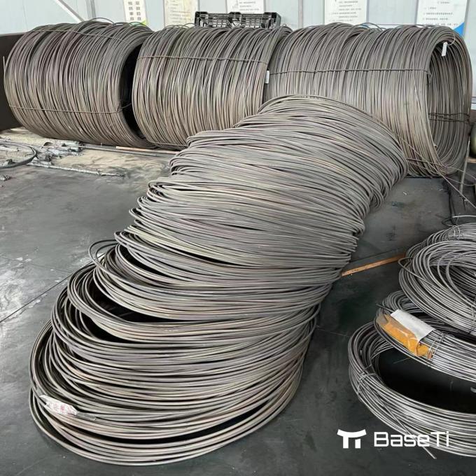 Ti-6Al-4V Titanium Alloy Wire Industrial ASTM B348 F67  For Marine Aerospace 0