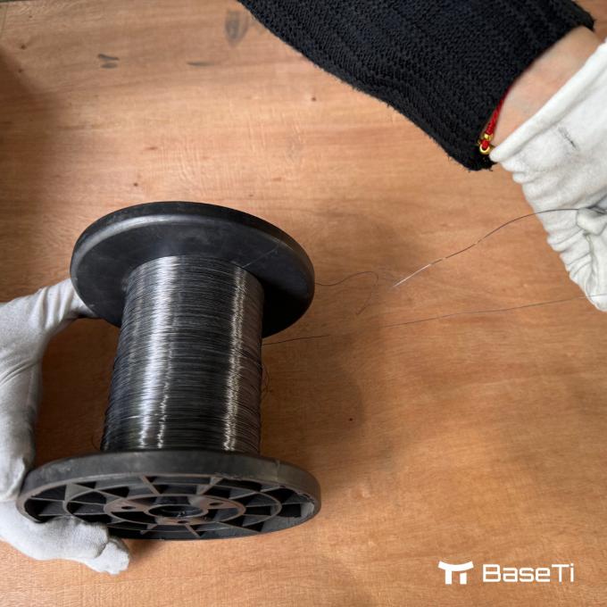 BaseTi Grade 1 2 5 23 Ti-6Al-4V ELI Titanium Wire In Aerospace, Chemical, Power Industries 0
