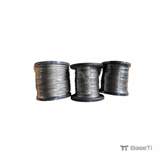 Grade 1 2 5 23 Ti-6Al-4V ELI Aerospace Medical Chemical Titanium Wire In Undersea Tunnel Construction 0